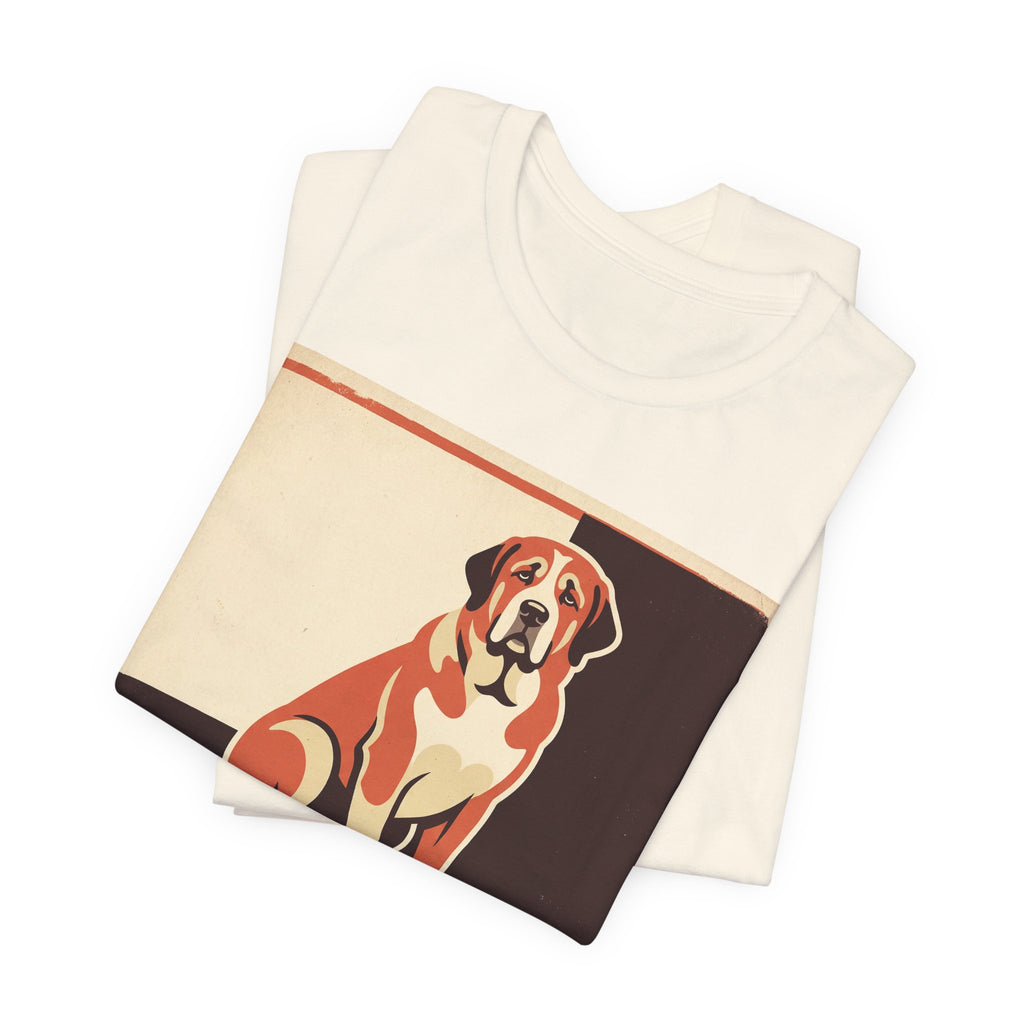 Spanish Mastiff T-Shirt — He Doesn't Need To Move Vintage Print