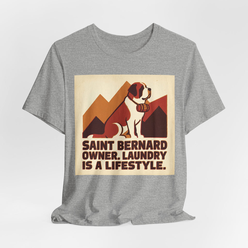 Saint Bernard T-Shirt — Laundry Is A Lifestyle Vintage Print