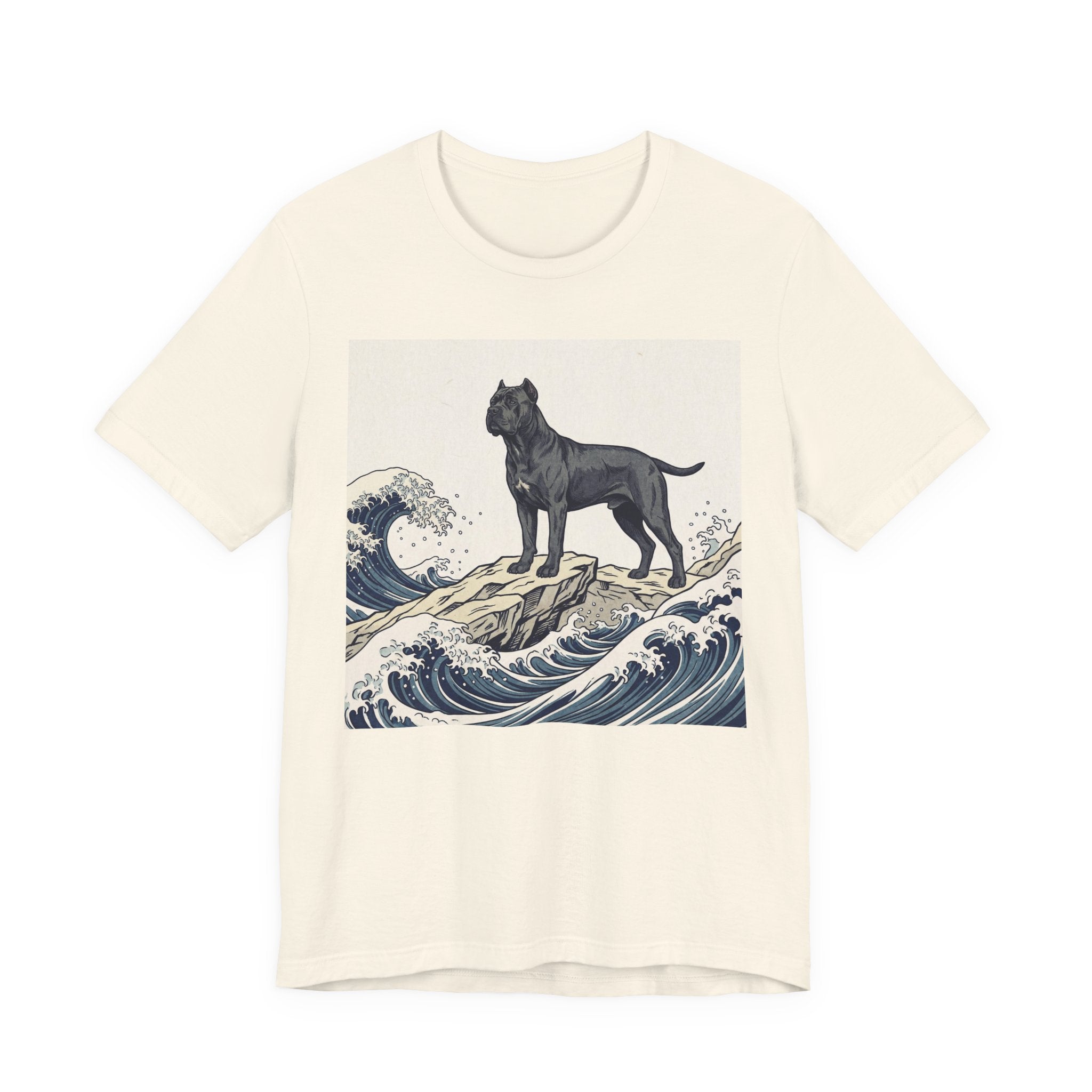 Hokusai Style Cane Corso T-Shirt — Great Wave Art Print
