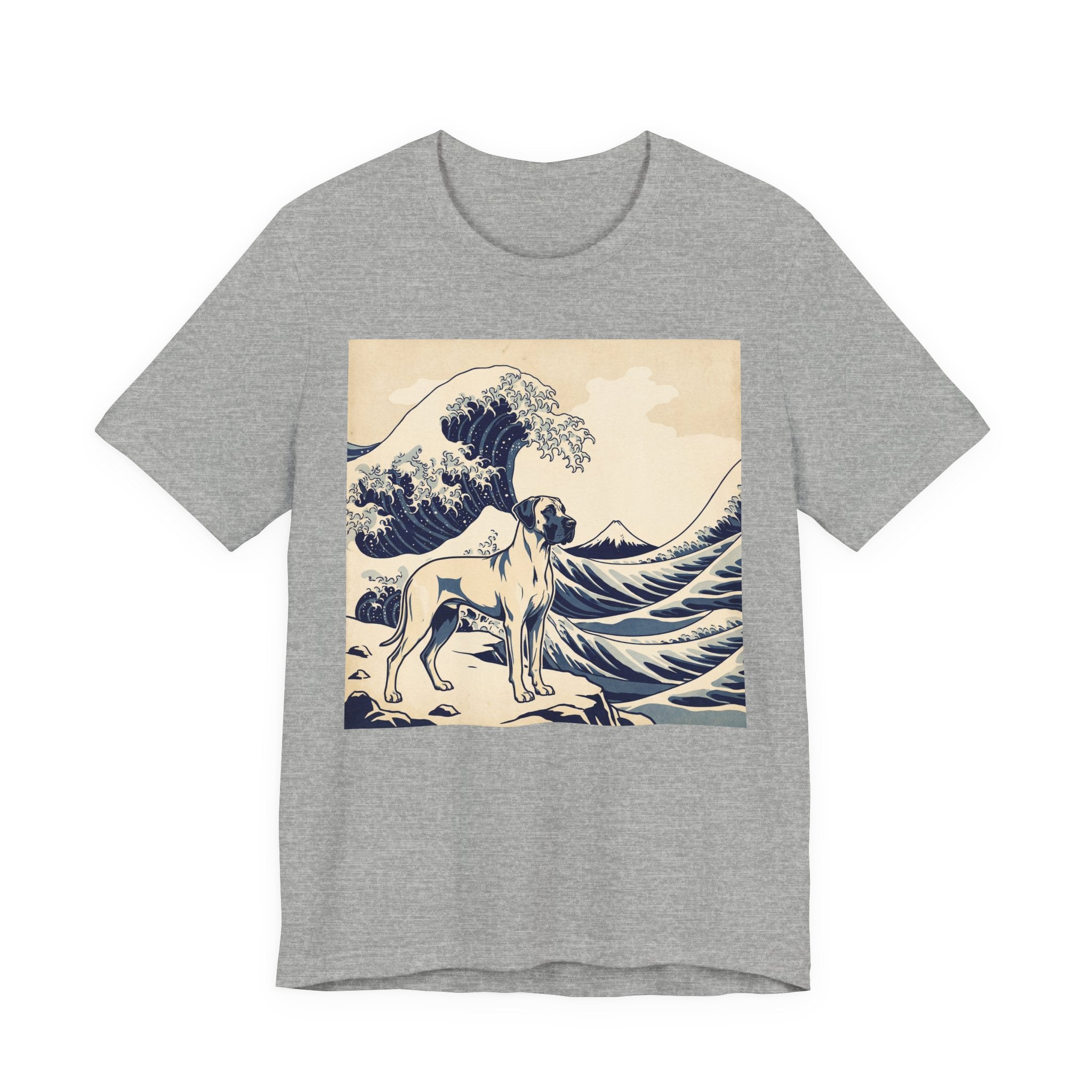 Hokusai Style Great Dane T-Shirt — Great Wave Art Print
