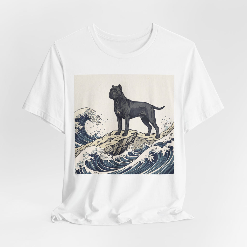 Hokusai Style Cane Corso T-Shirt — Great Wave Art Print
