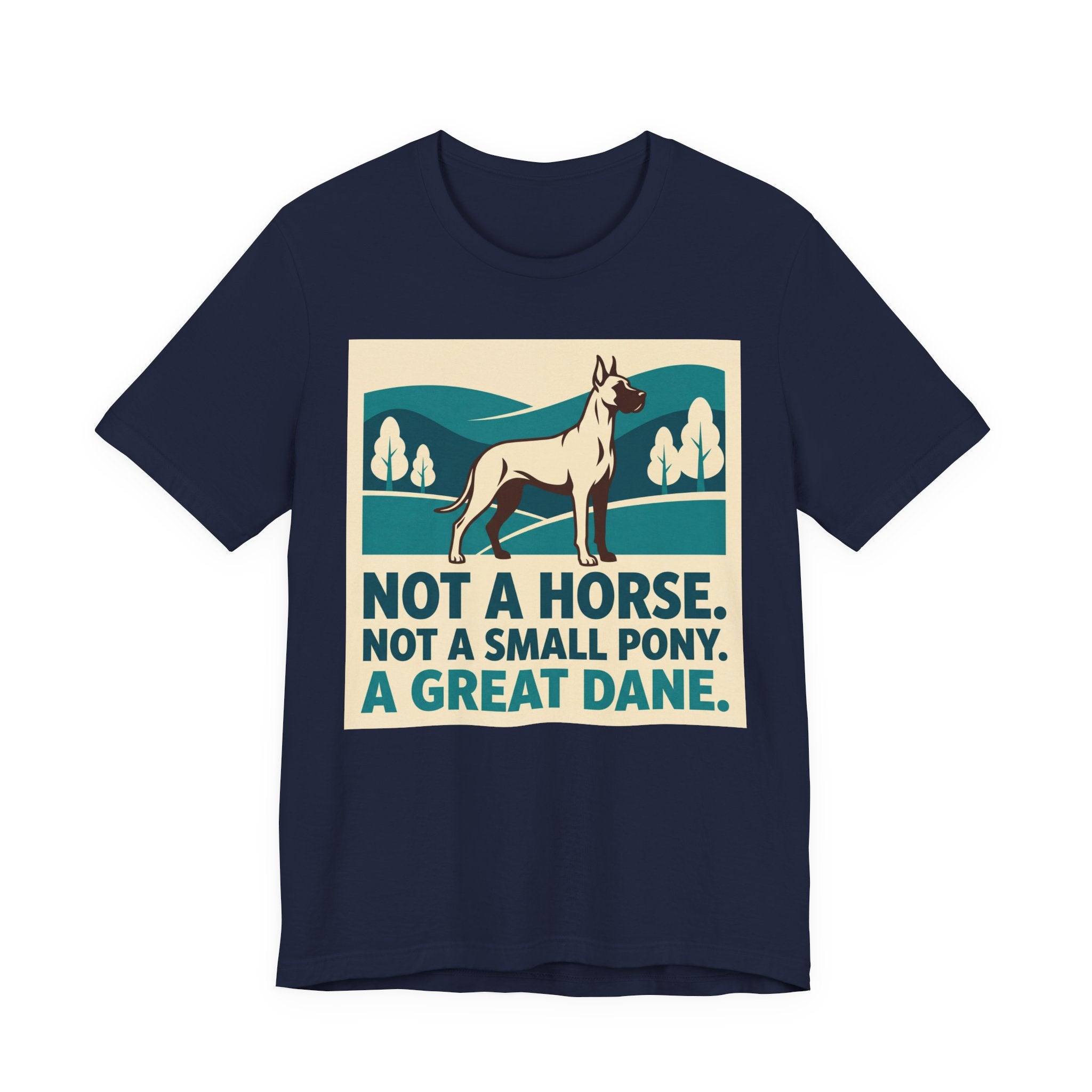Great Dane Vintage Retro Art T-Shirt | Funny Dog Lover Gift