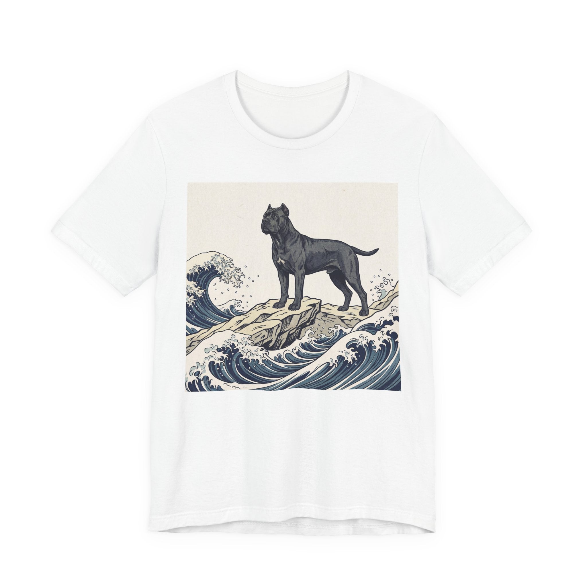 Hokusai Style Cane Corso T-Shirt — Great Wave Art Print
