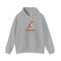 Spanish Mastiff Low Poly Hoodie — Ochre & Rust Geometric Art Print
