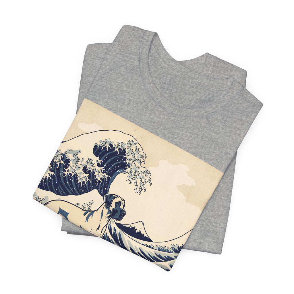 Hokusai Style Great Dane T-Shirt — Great Wave Art Print
