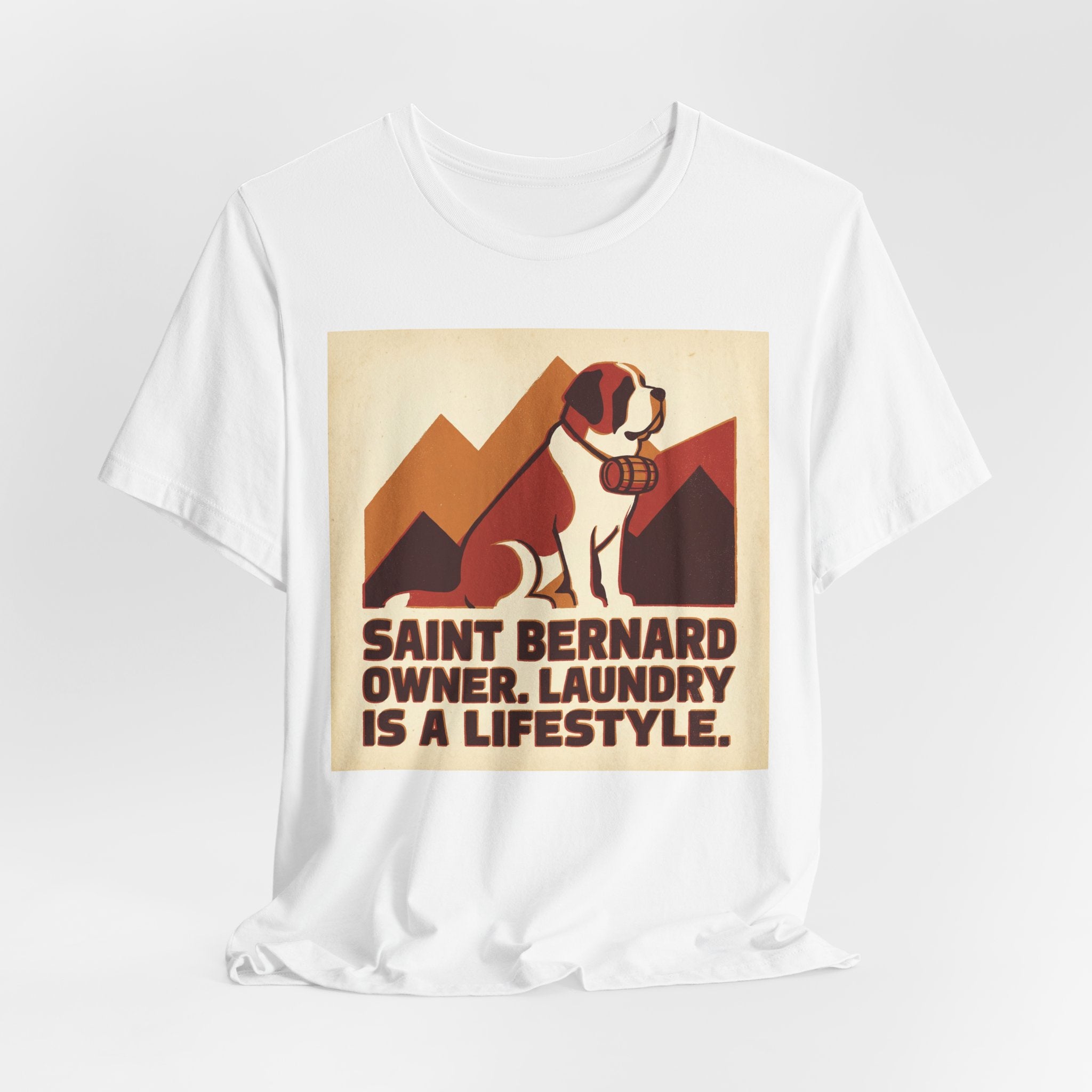 Saint Bernard T-Shirt — Laundry Is A Lifestyle Vintage Print