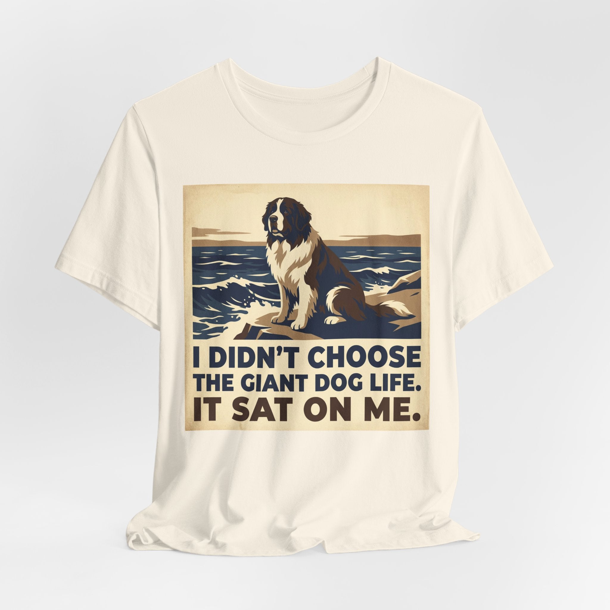 Newfoundland Vintage Retro Art T-Shirt | Ocean Wave Poster Style