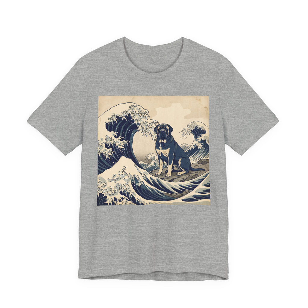 Hokusai Style Mastiff T-Shirt — Great Wave Art Print