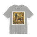 Klimt Style Cane Corso T-Shirt — Gold Jewel Mosaic Art Print