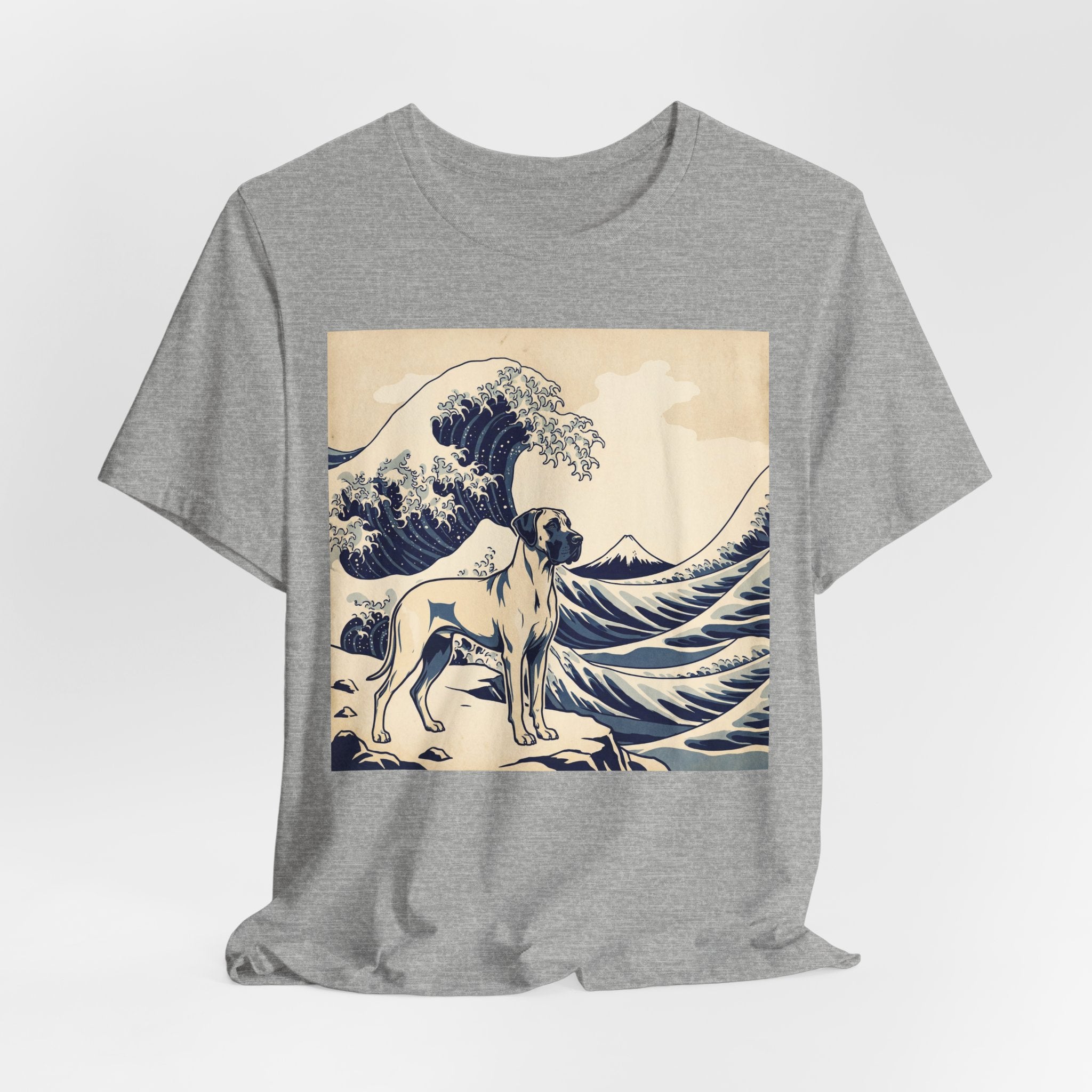 Hokusai Style Great Dane T-Shirt — Great Wave Art Print