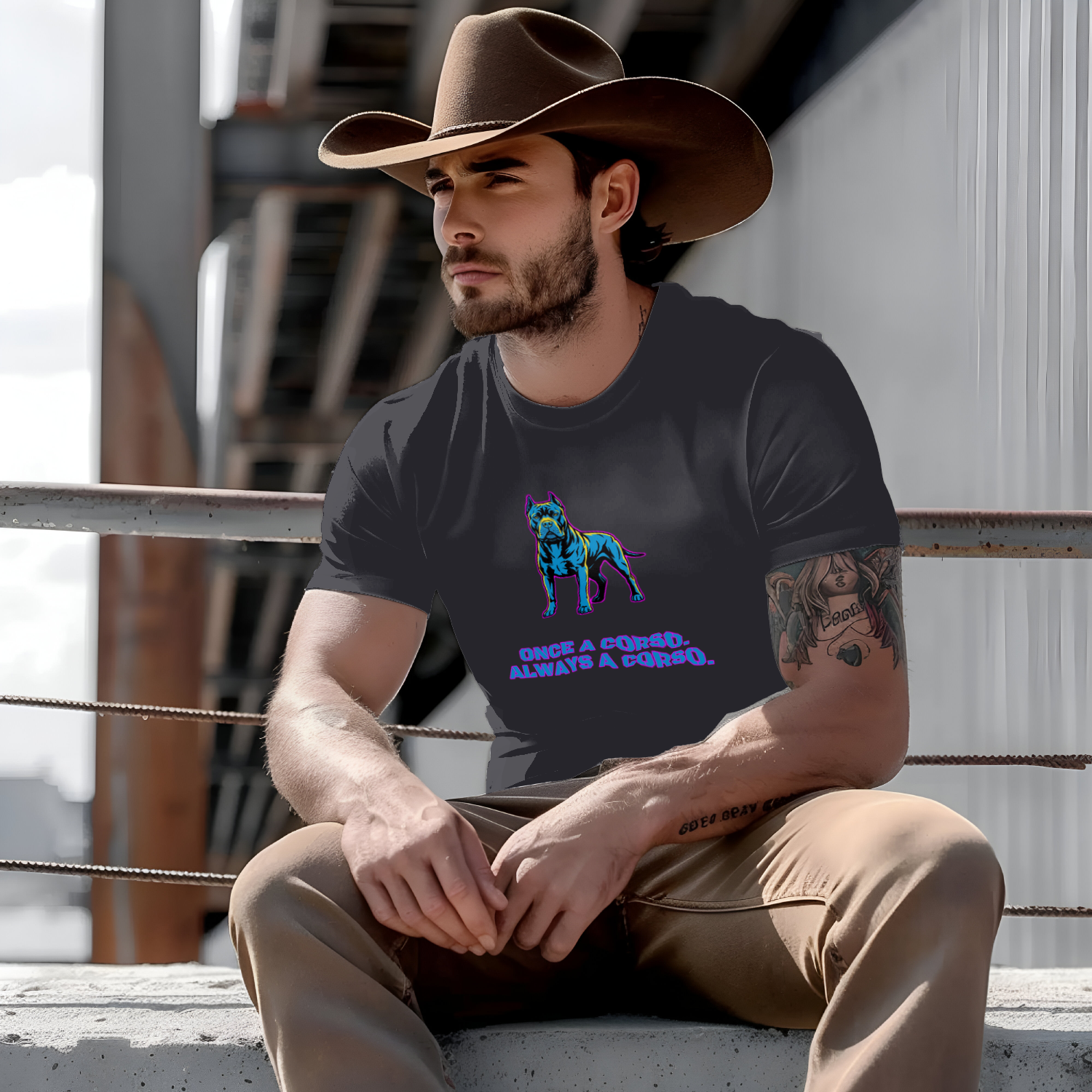 Cane Corso Gift Shirt | Once a Corso | Comic Pop Art | Noble Giants