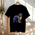 Newfoundland Dog Lover Tee | Comic Pop Art Portrait | Giant Breed Dog Gift | Noble Giants