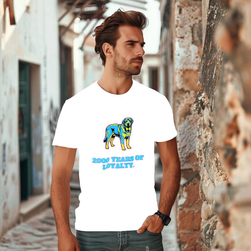 Spanish Mastiff Gift Tee | 2000 Years of History | Giant Breed Art | Noble Giants