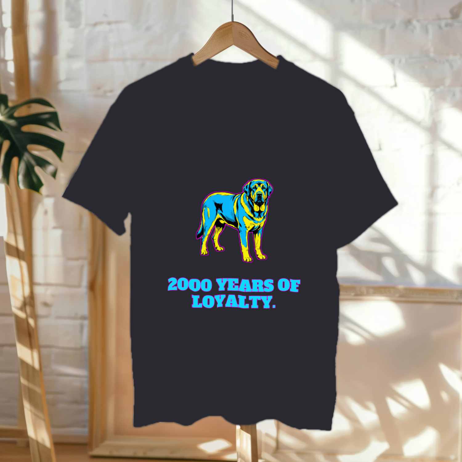 Spanish Mastiff Gift Tee | 2000 Years of History | Giant Breed Art | Noble Giants