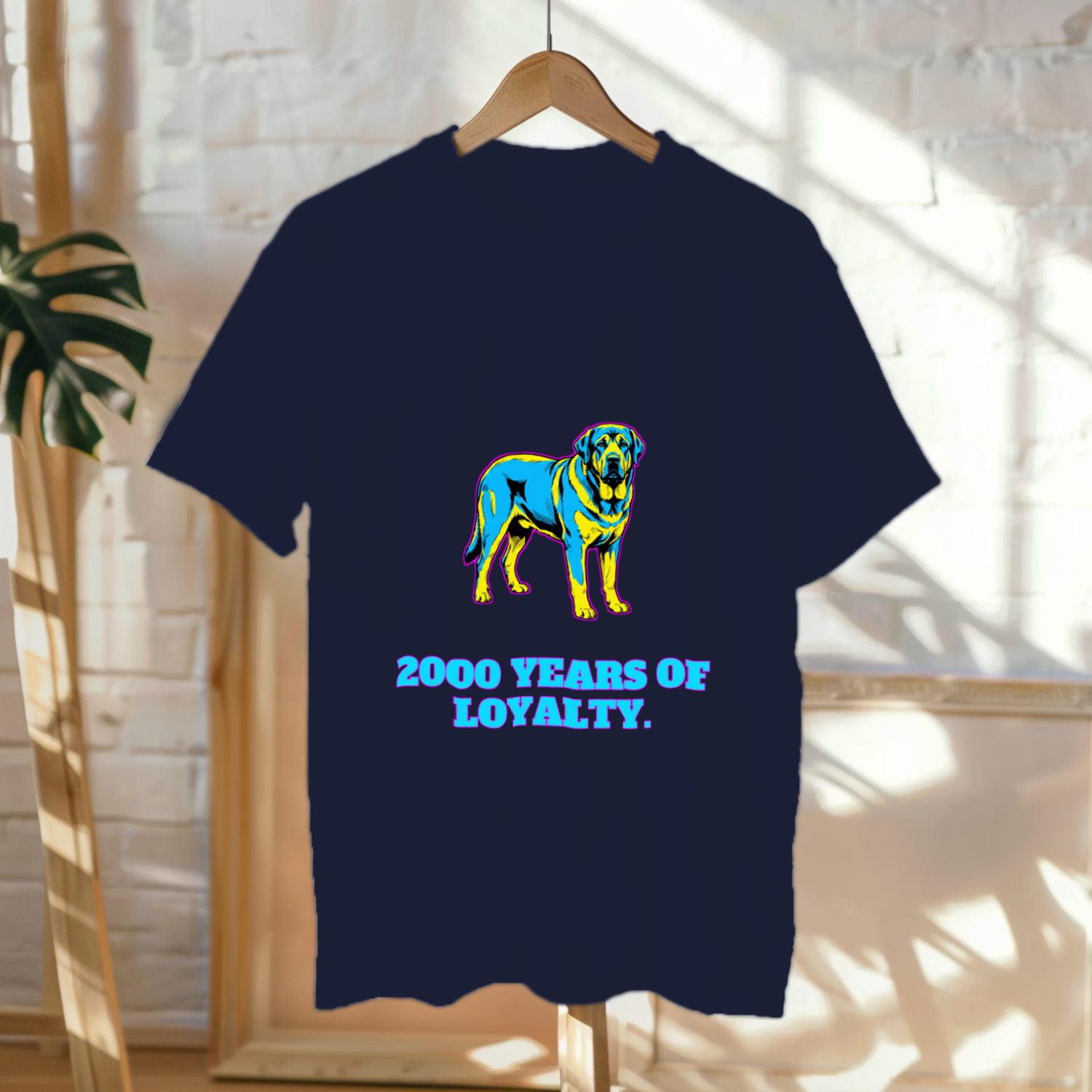 Spanish Mastiff Gift Tee | 2000 Years of History | Giant Breed Art | Noble Giants